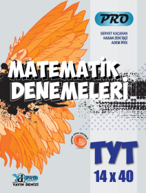 TYT MATEMATİK 14X40 DENEMELERİ - YAYINDENİZİ PRO - 2024