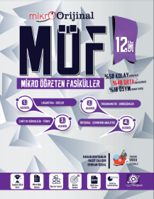 12. Sınıf Mikro Öğreten Fasiküller - 1 - Micro Orijinal Yayınları - 2024