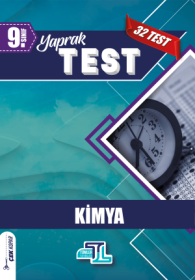 9.Sınıf Kimya Yaprak Test - TÜMLER YAYINLARI