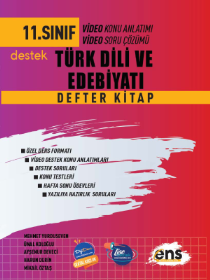 11. Sınıf Edebiyat Defter Kitap - ENS YAYINLARI