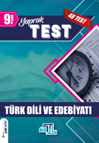 9.Sınıf Türk Dili ve Edebiyatı Yaprak Test - TÜMLER YAYINLARI