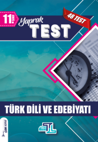 11.Sınıf Türk Dili ve Edebiyatı Yaprak Test - TÜMLER YAYINLARI