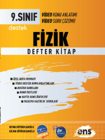 9. Sınıf FİZİK DEFTER KİTAP - ENS YAYINLARI