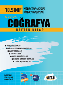 10. Sınıf COĞRAFYA DEFTER KİTAP - ENS YAYINLARI