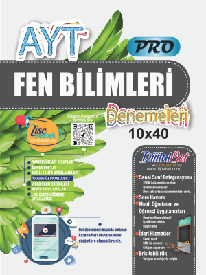 AYT FEN BİLİMLERİ 10X40 DENEME - YAYIN DENİZİ PRO