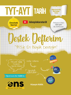 Tyt Ayt Tarih Destek Defterim - ENS