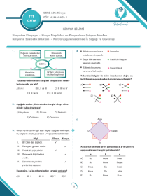 TYT KİMYA - FÖYLER - 2023 - BİLGİ SARMAL