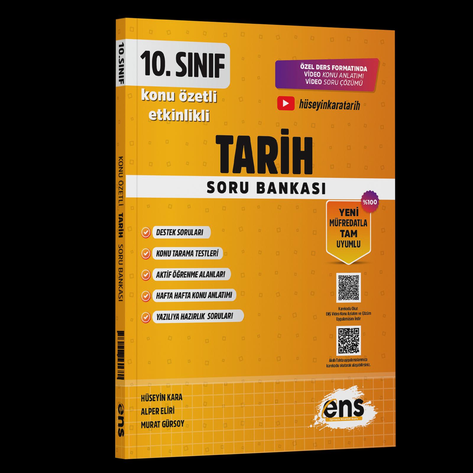 10. Sınıf Tarih KÖS- ENS YAYINLARI - 2025/26