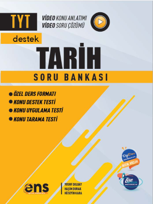 TYT - TARİH Soru Bankası DESTEK - ENS YAYINLARI - 2024-25