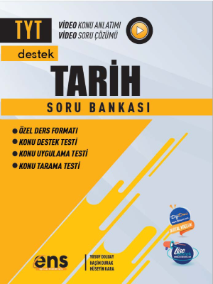 TYT - TARİH Soru Bankası DESTEK - ENS YAYINLARI - 2023-24