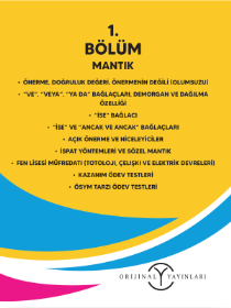 9. SINIF MATEMATİK - ODF - ORİJİNAL YAYINLARI