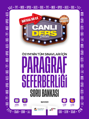 ÖSYM Paragraf Soru Bankası - AKADEMI DENIZI - 2024-25