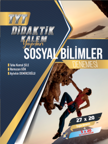 TYT SOSYAL BILIMLER  DENEME - DİDAKTİK KALEM YAYINLARI-2023-2024