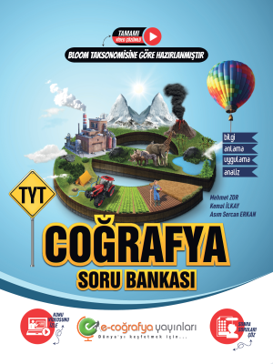 TYT Coğrafya Soru Bankası - E-Coğrafya Yayınları