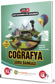 9. Sınıf Coğrafya Soru Bankası - E-Coğrafya Yayınları