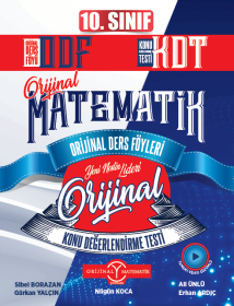 10. Sınıf Matematik 3.Kitap - ODF - Orijinal Yayınları - 2024