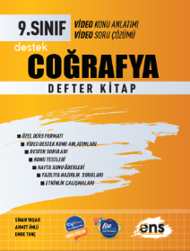 9. Sınıf COĞRAFYA DEFTER KİTAP - ENS YAYINLARI