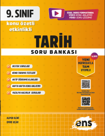 9. Sınıf Tarih Konu Özetli Soru Bankası - ENS YAYINLARI - 2024-25