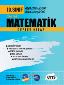 10. Sınıf MATEMATİK DEFTER KİTAP - ENS 2024