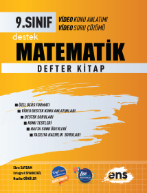 9. Sınıf MATEMATİK DEFTER KİTAP - ENS YAYINLARI -2023-24