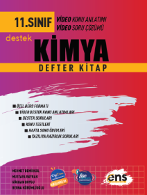 11. Sınıf KİMYA DEFTER KİTAP - ENS YAYINLARI