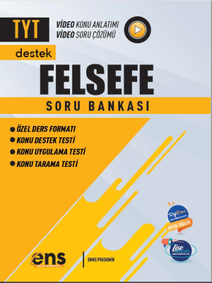 TYT - FELSEFE Soru Bankası DESTEK - ENS YAYINLARI - 2023-24