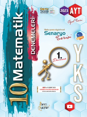 AYT - Matematik 10lu Deneme - TANIM YAYINLARI -- qr basılmayan