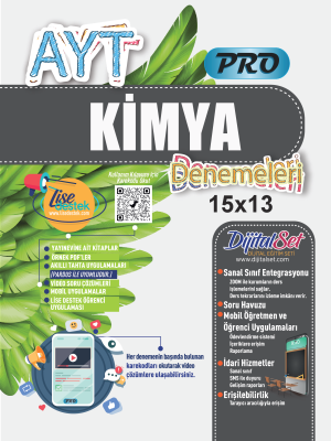 AYT - Kimya 15li Deneme - YAYINDENİZİ - 2024