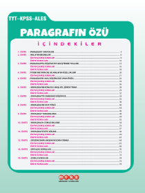 TYT PARAGRAFIN ÖZÜ - 2022