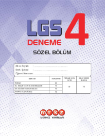 LGS - Deneme - 4