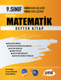 9. Sınıf MATEMATİK DEFTER KİTAP - ENS YAYINLARI - 2023-24