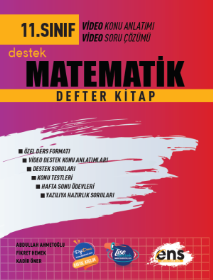 11. Sınıf MATEMATİK DEFTER KİTAP - ENS -2022-2023