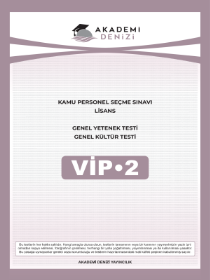 KPSS - KURUMSAL LİSANS VİP DENEME 2 - AKADEMİDENİZİ
