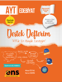 ENS - AYT EDEBİYAT DESTEK DEFTERİM - 2023