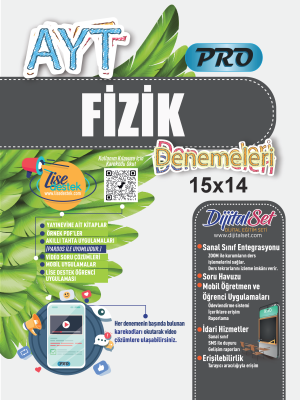 AYT - Fizik 15li Deneme - YAYINDENİZİ - 2024