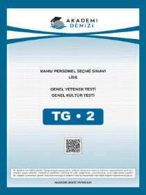 KPSS - GYGK LİSE TG DENEME 2 - AKADEMİDENİZİ