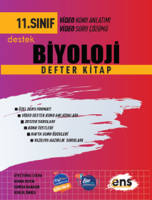 11. Sınıf BİYOLOJİ DEFTER KİTAP - ENS -2023